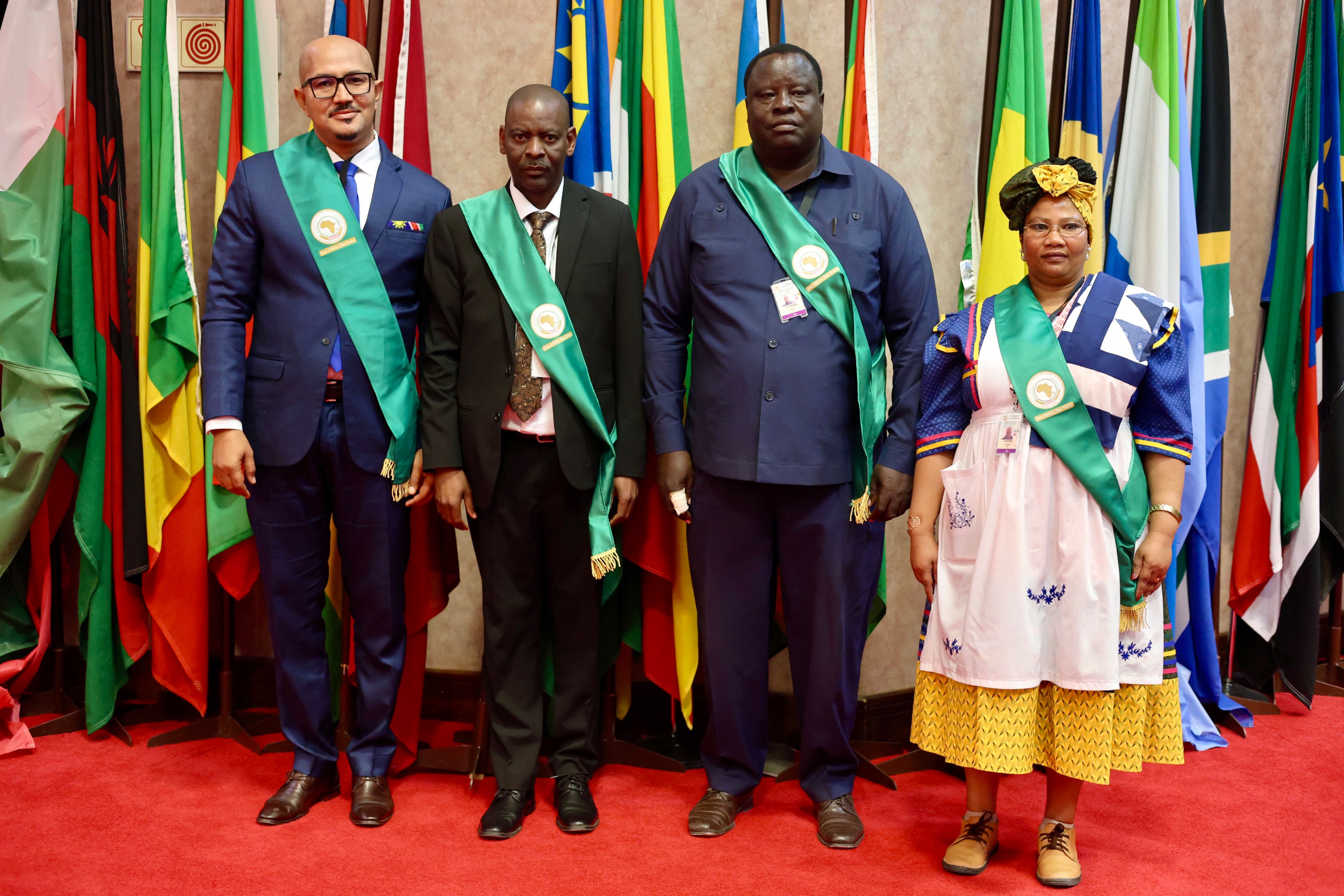 Rodney Cloete at Pan-African Parliament